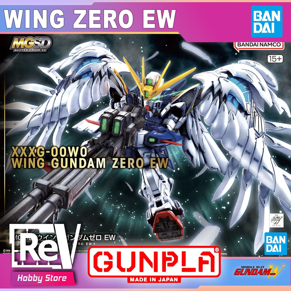 MGSD WING GUNDAM ZERO EW BANDAI