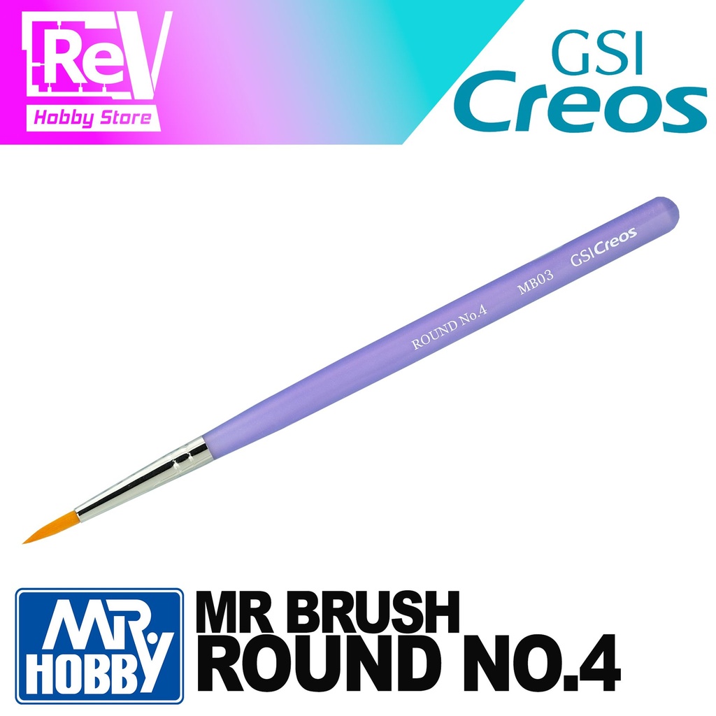 MR BRUSH ROUND NO.4 KUAS MB03