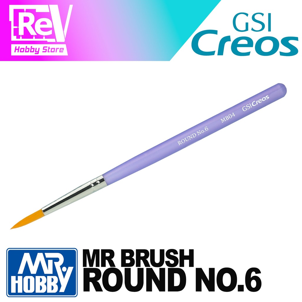MR BRUSH ROUND NO.6 KUAS MB04
