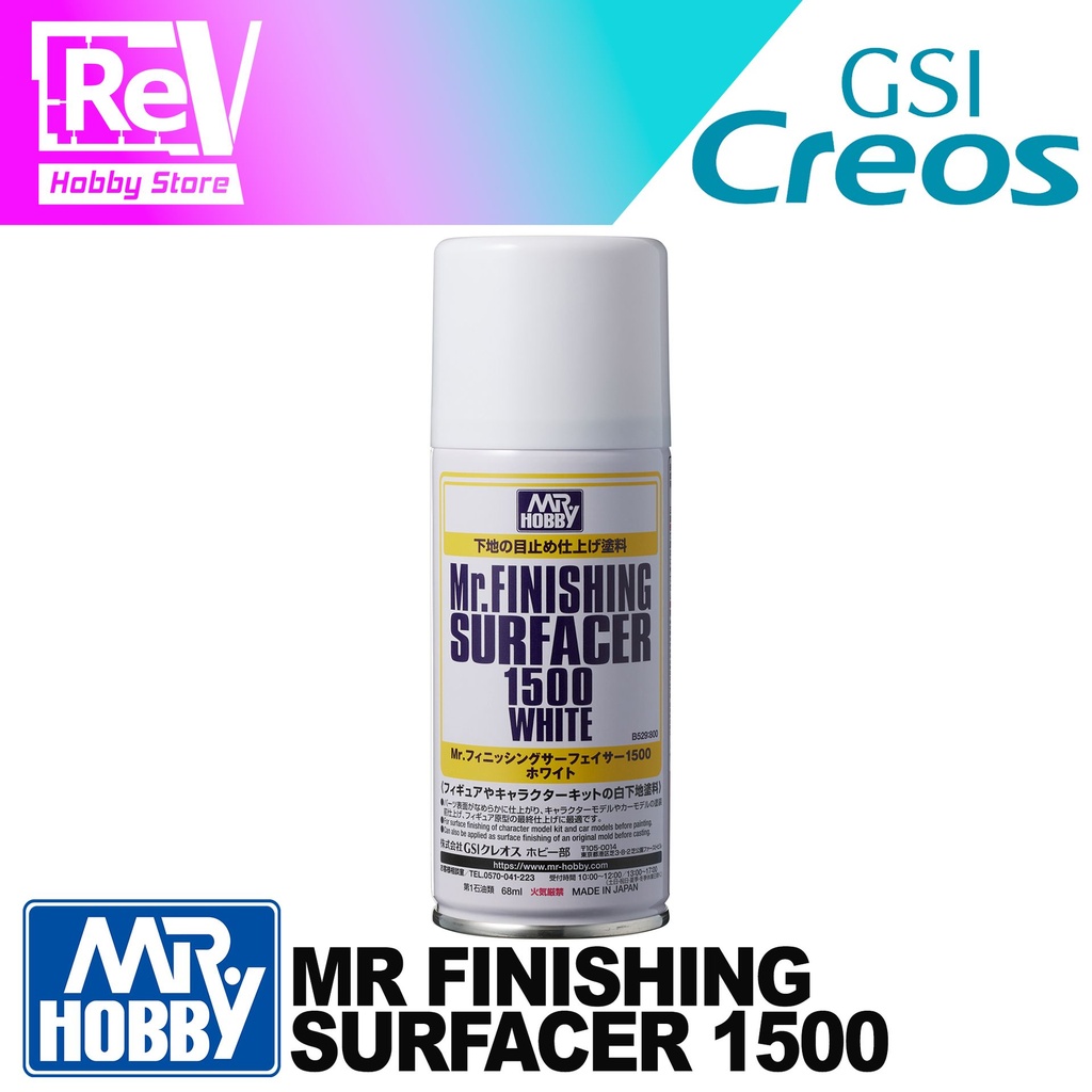 MR SURFACER 1500 WHITE PRIMER B529