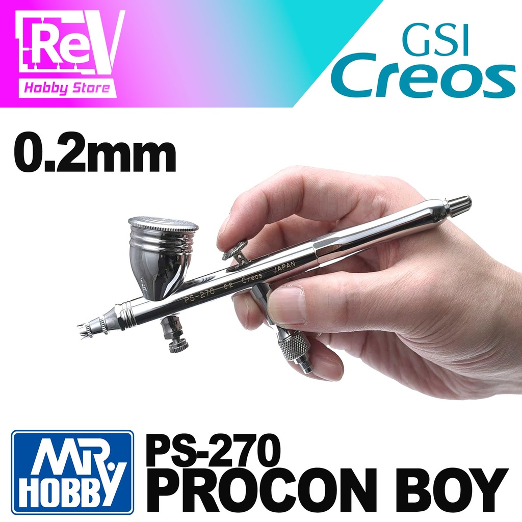 AIRBRUSH PROCON BOY PS270 MR HOBBY 0.2MM