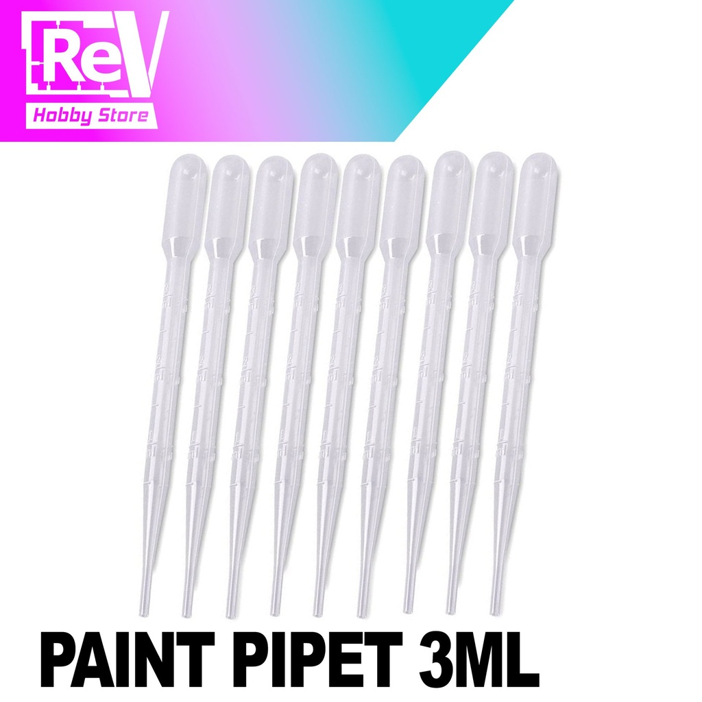 [ETC-PIPET-PLASTIK] PIPET PLASTIK 3ML THINNER AIRBRUSH