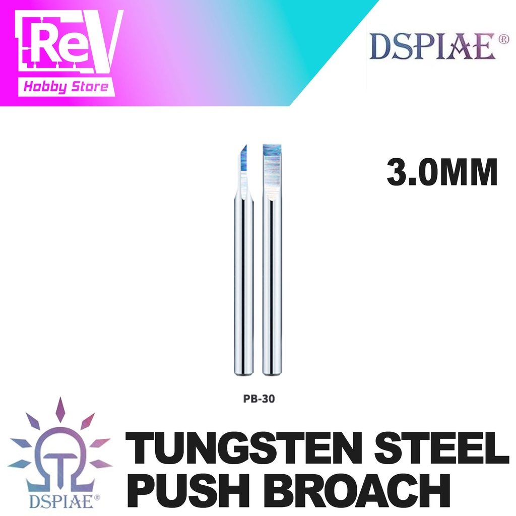 DSPIAE SCRIBER CHISEL TUNGSTEN HANDLE GRIP PANEL LINE 0.3MM