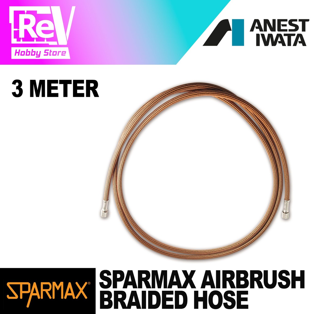 SPARMAX BRAIDED AIRBRUSH HOSE 3M SELANG