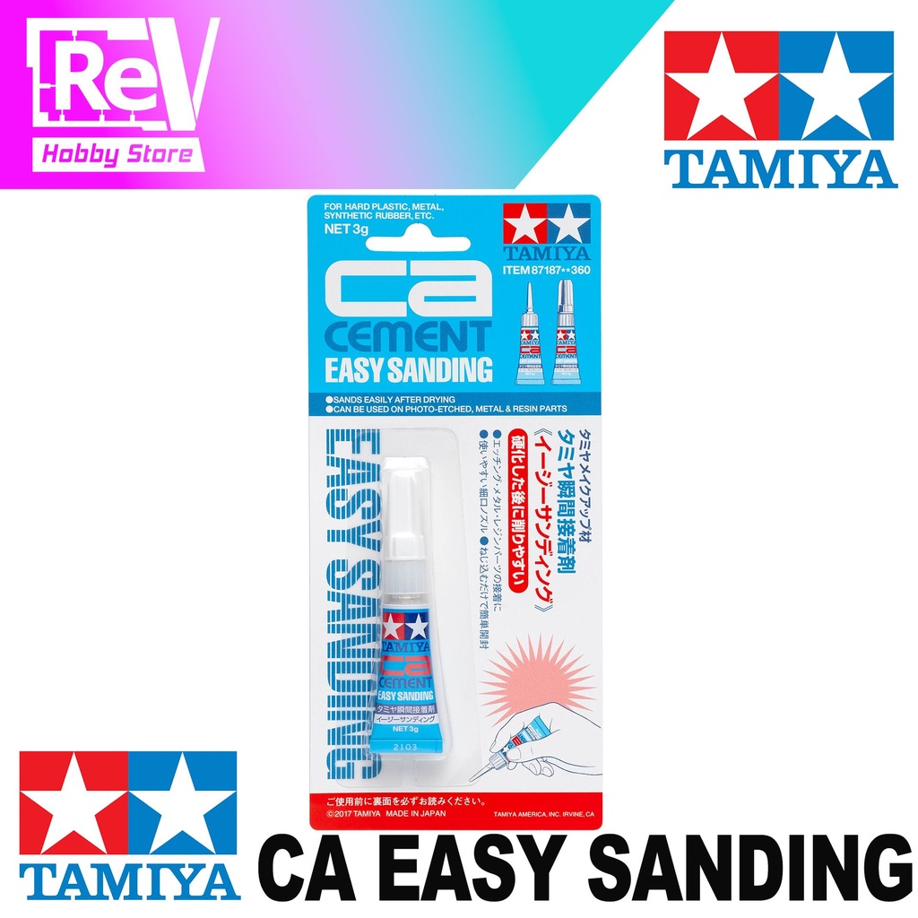 TAMIYA CEMENT CA EASY SANDING