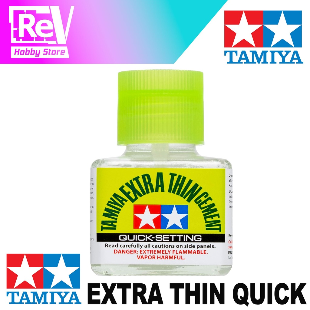 TAMIYA CEMENT EXTRA THIN QUICK SETTING 40ML TA 87182