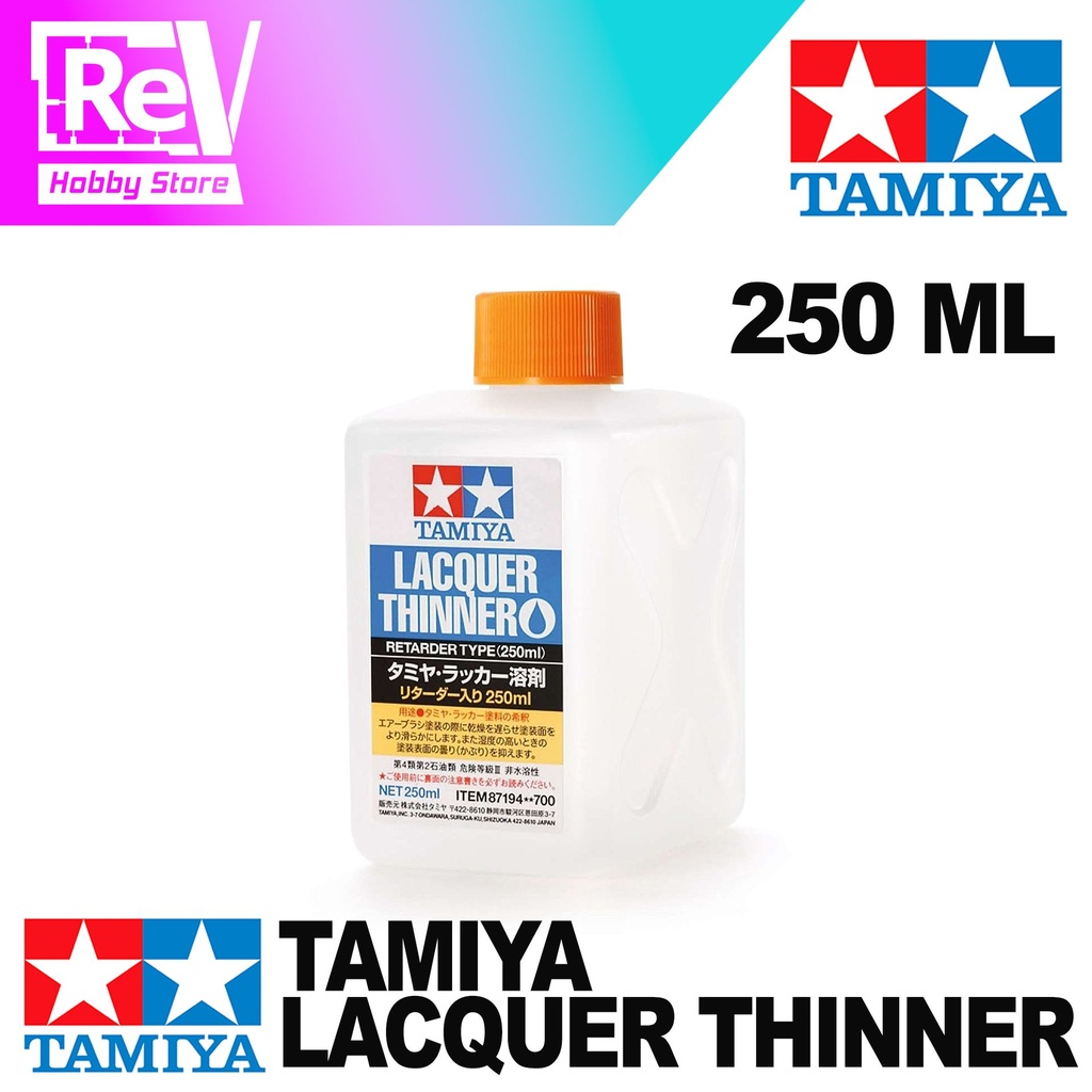 TAMIYA THINNER LACQUER PAINT 250ML RETARDER
