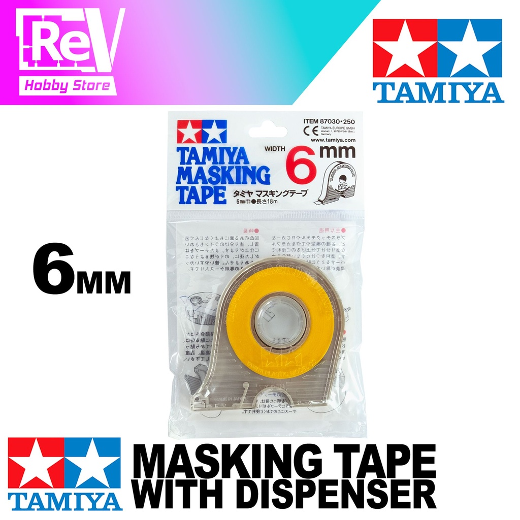 TAMIYA MASKING TAPE 6MM DISPENSER TA 87030