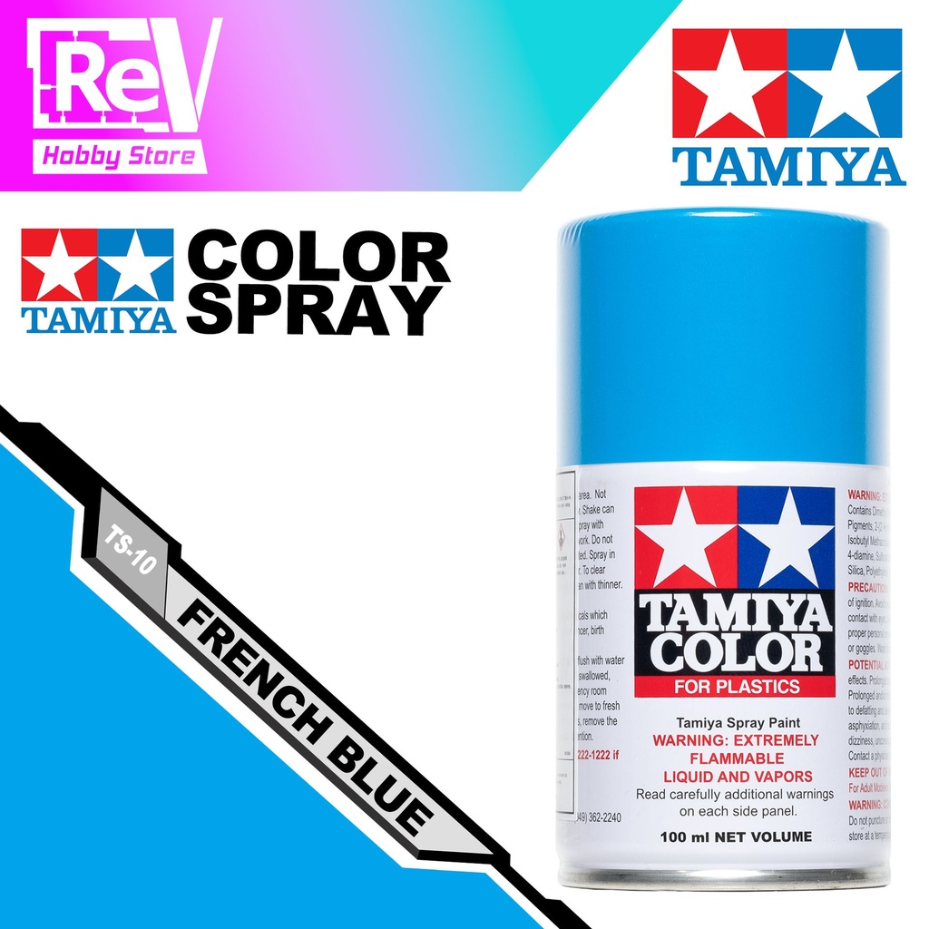 [TS-10[TAMIYA-SPRAY-FRENCH-BLUE]] TAMIYA SPRAY FRENCH BLUE TS-10