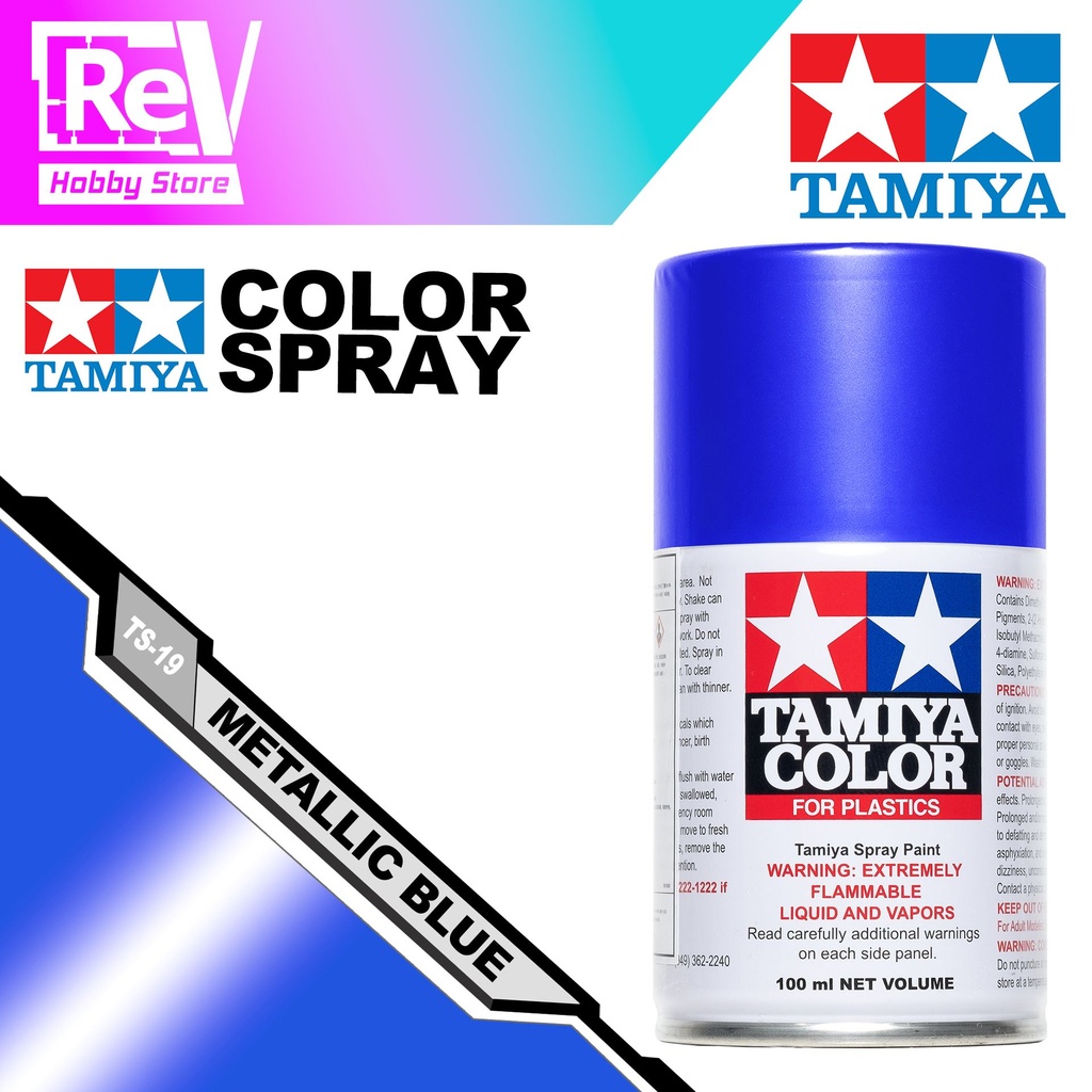 [TS-19[TAMIYA-SPRAY-METALLIC-BLUE]] TAMIYA SPRAY TS19 METALLIC BLUE