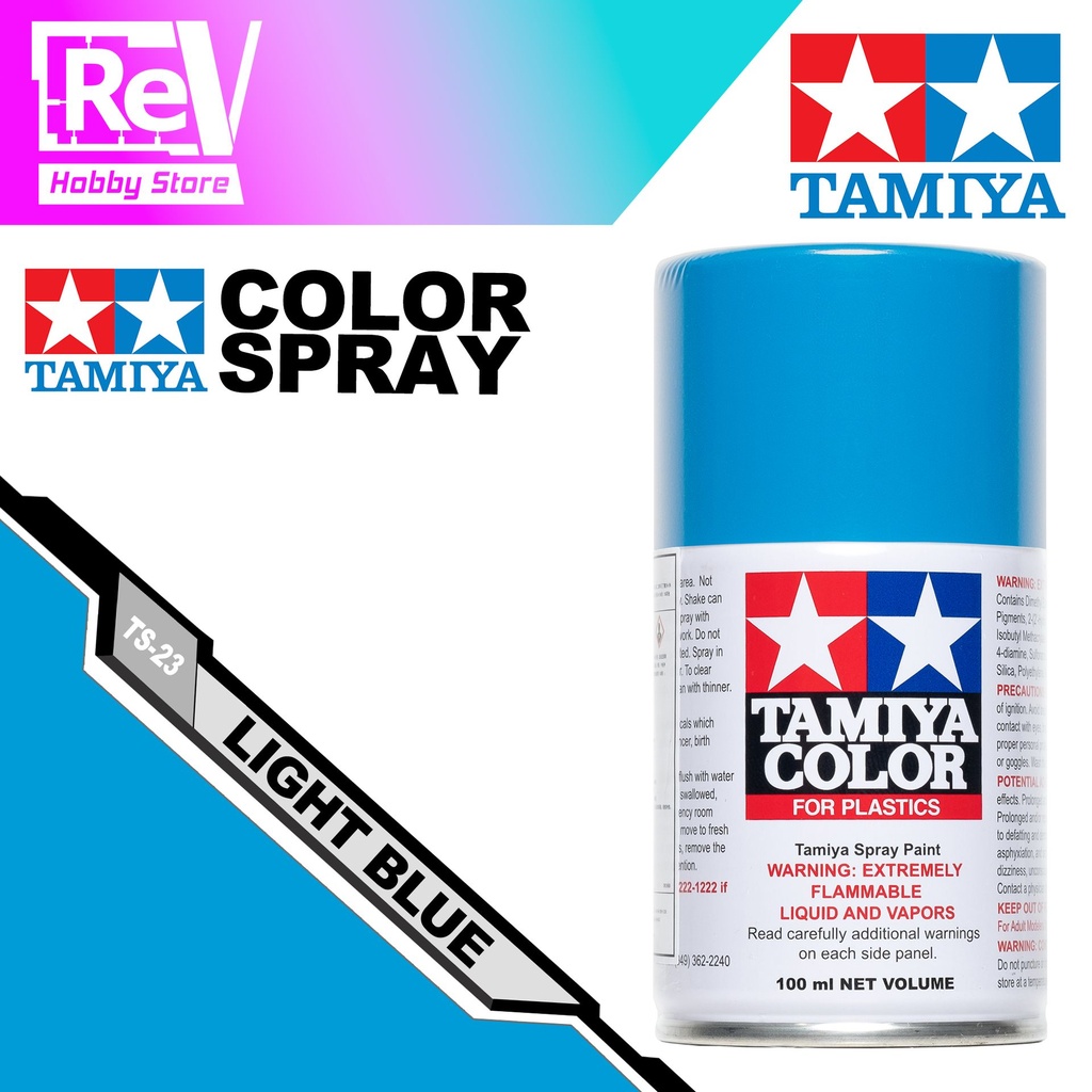 [TS-23[TAMIYA-SPRAY-LIGHT-BLUE]] TAMIYA SPRAY TS23 LIGHT BLUE