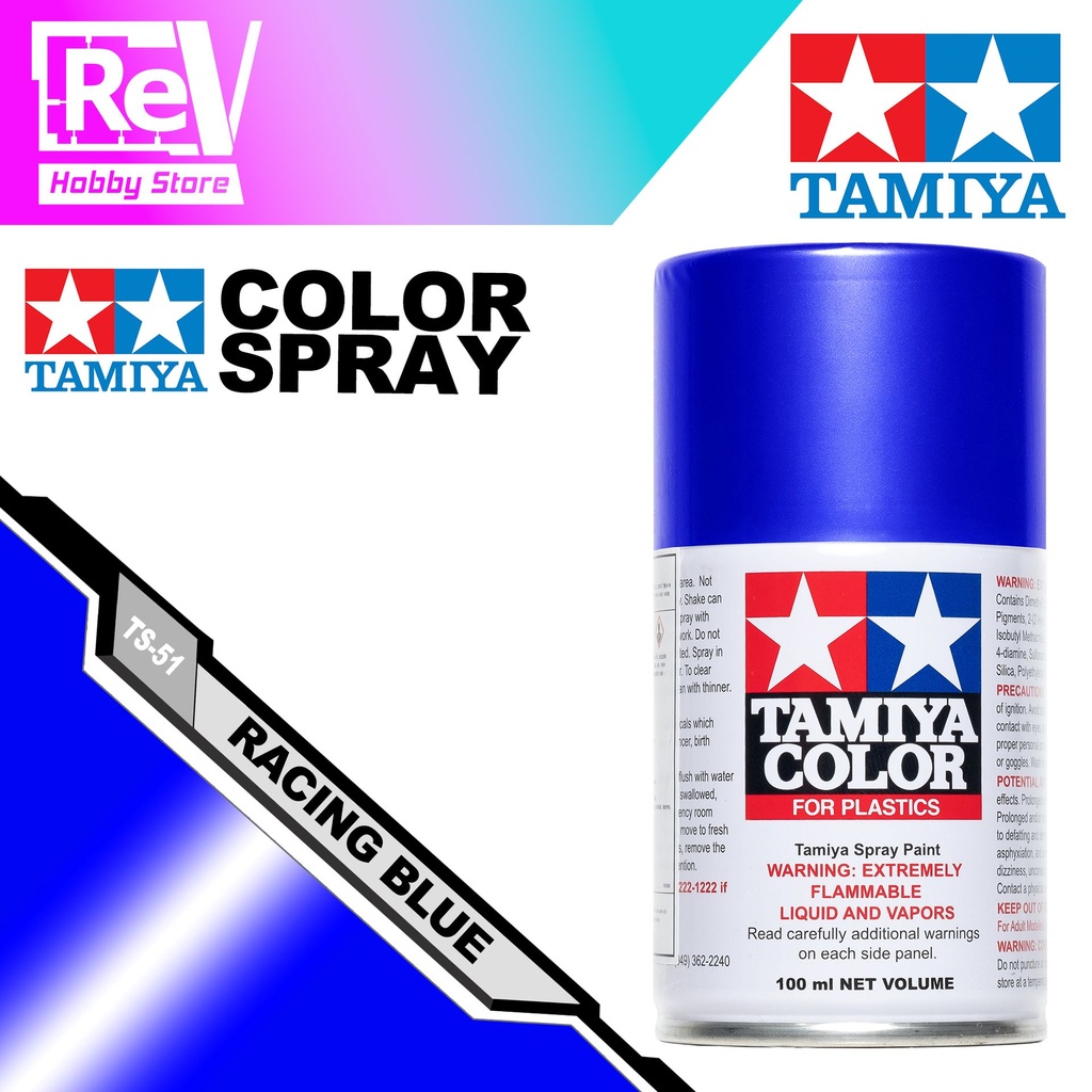 [TS-51[TAMIYA-SPRAY-RACING-BLUE]] TAMIYA SPRAY TS51 RACING BLUE