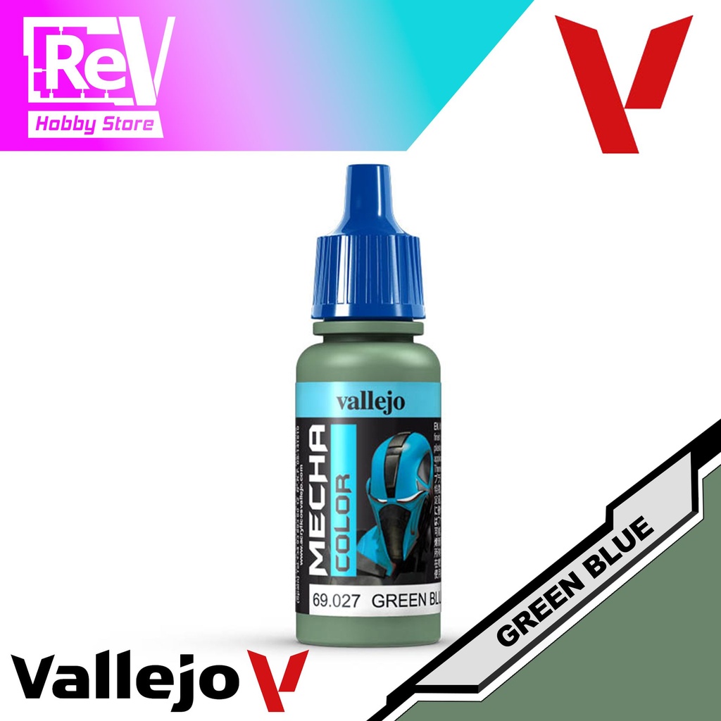 VALLEJO MECHA COLOR GREEN BLUE