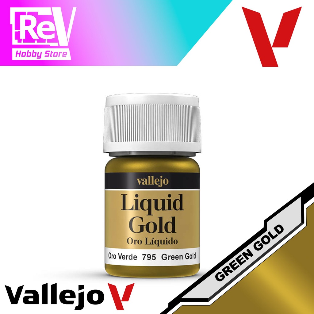 VALLEJO LIQUID GOLD GREEN GOLD 70.790