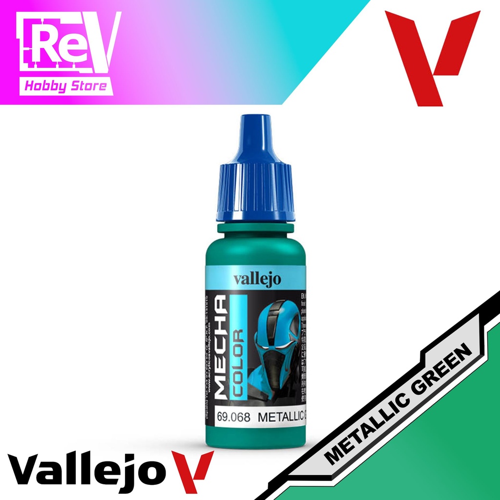 VALLEJO MECHA COLOR METALLIC GREEN