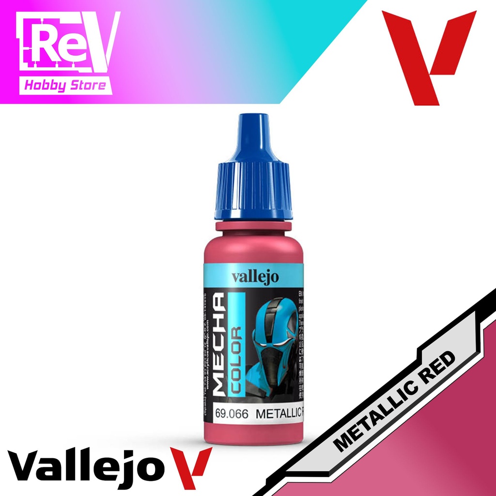 VALLEJO MECHA COLOR METALLIC RED