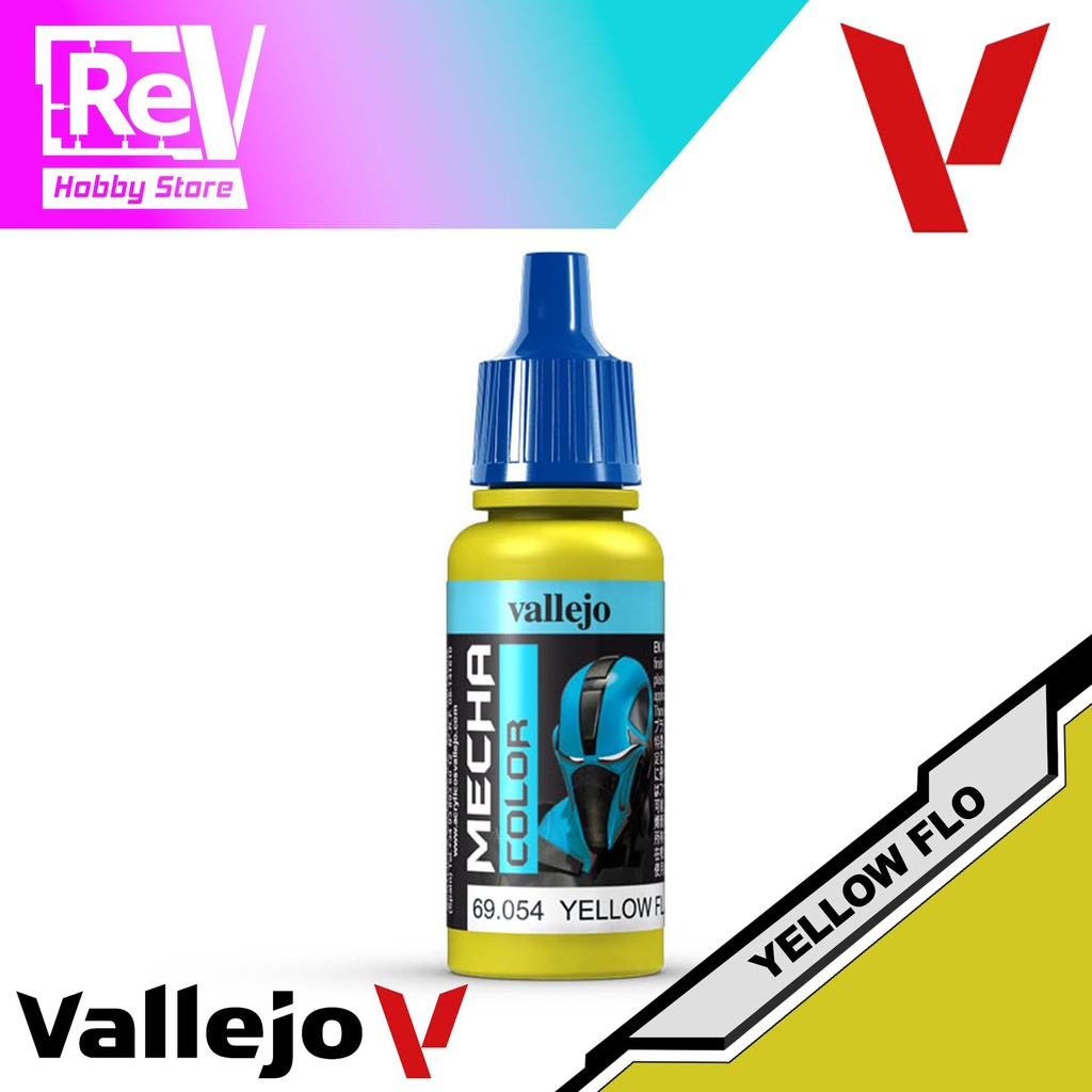 VALLEJO MECHA COLOR YELLOW FLUORESCENT