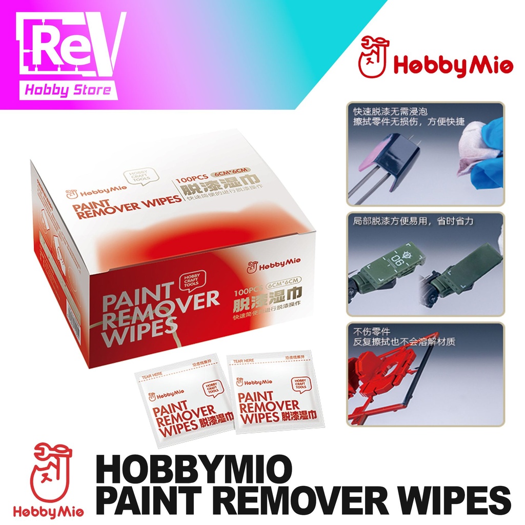 HOBBYMIO PAINT REMOVER WIPES
