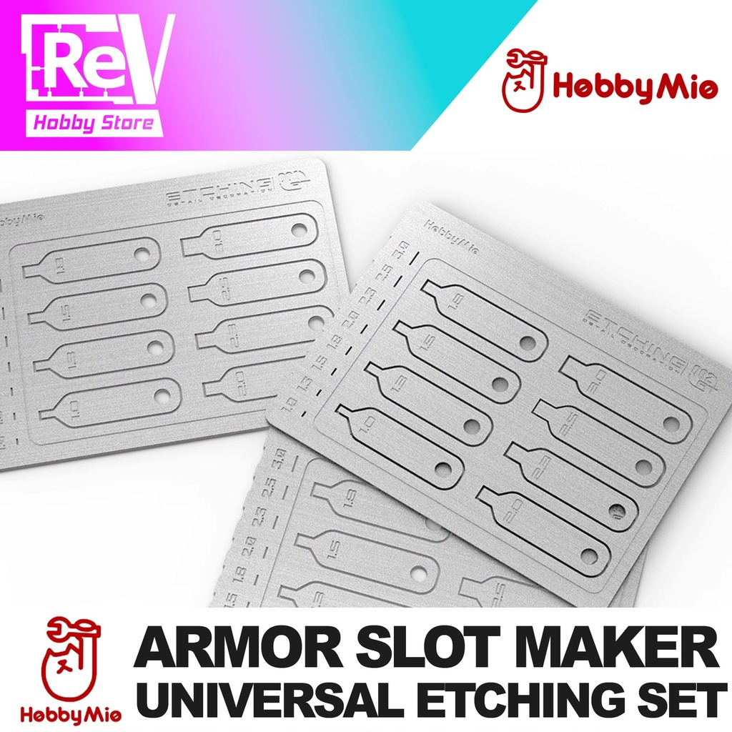 HOBBYMIO ETCHING DETAILS PART ARMOR SLOT MAKER AT001 AT002 AT003