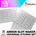 HOBBYMIO ETCHING DETAILS PART ARMOR SLOT MAKER MODEL KIT AT001 AT002 AT003