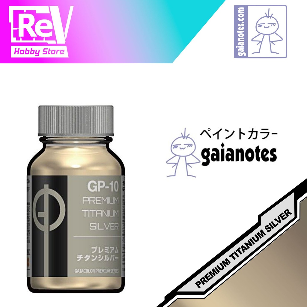 GAIA NOTES PAINT PREMIUM TITANIUM SILVER GP10
