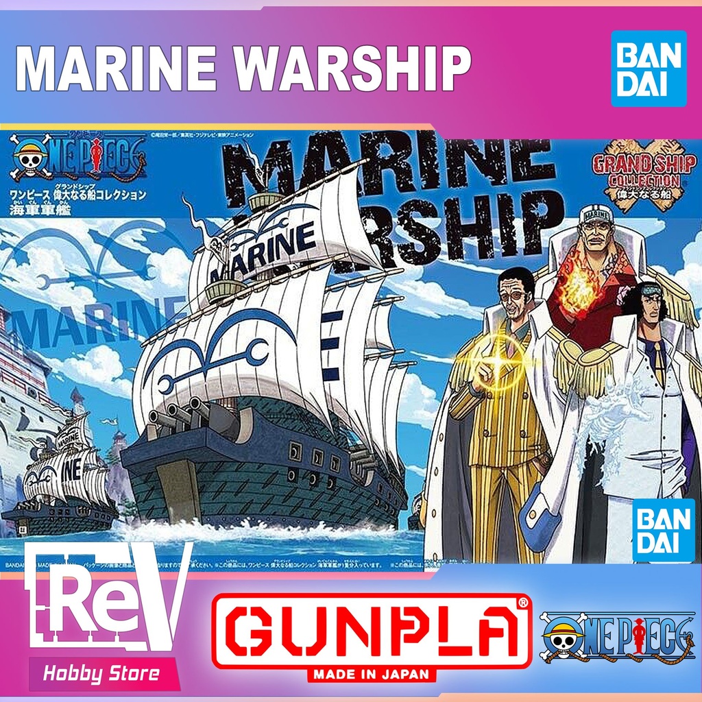 ONE PIECE GRAND SHIP COLLECTION MARINE WARSHIP