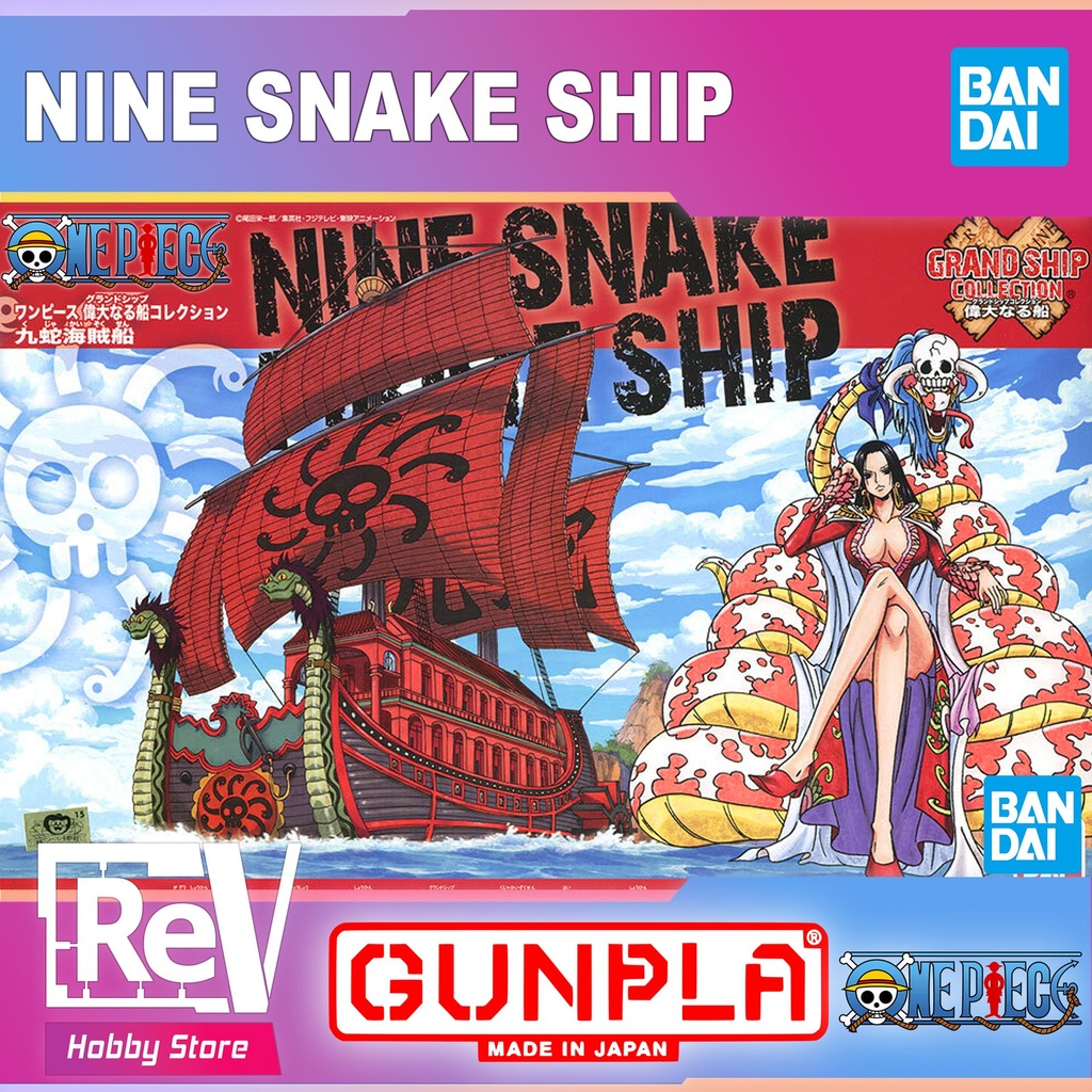 ONE PIECE GRAND SHIP COLLECTION NINE SNAKE
