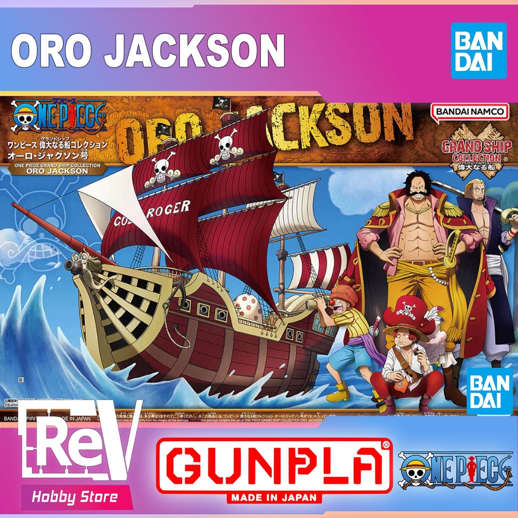 ONE PIECE GRAND SHIP COLLECTION ORO JACKSON