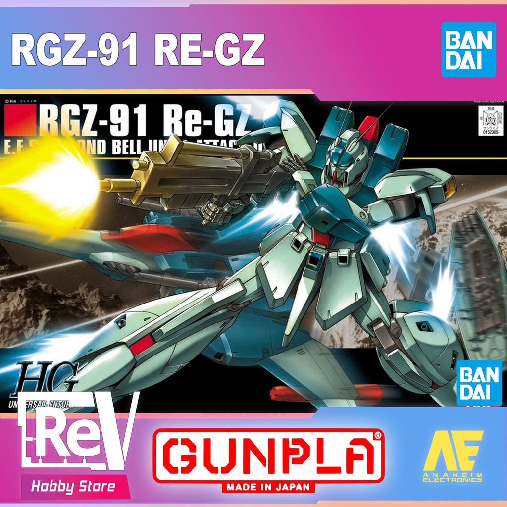 HG 1/144 REGZ RGZ-91 BANDAI