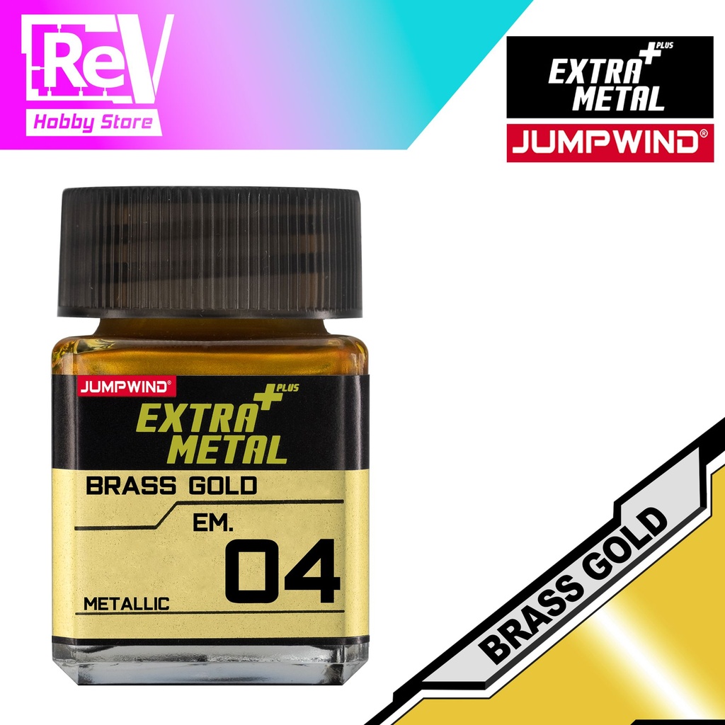 JUMPWIND EXTRA METAL BRASS GOLD METALLIC EM04