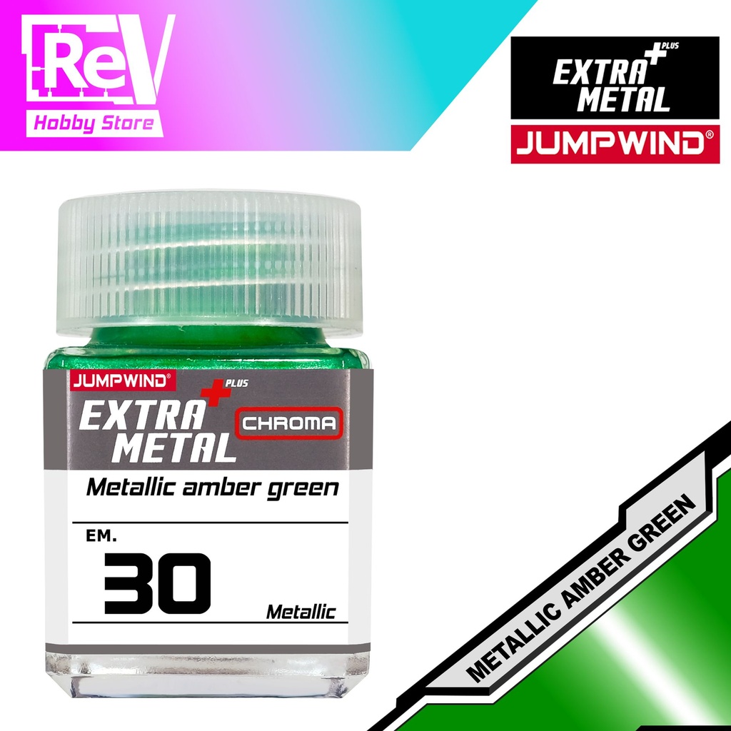 JUMPWIND EXTRA METAL CHROMA METALLIC AMBER GREEN KIT EM30