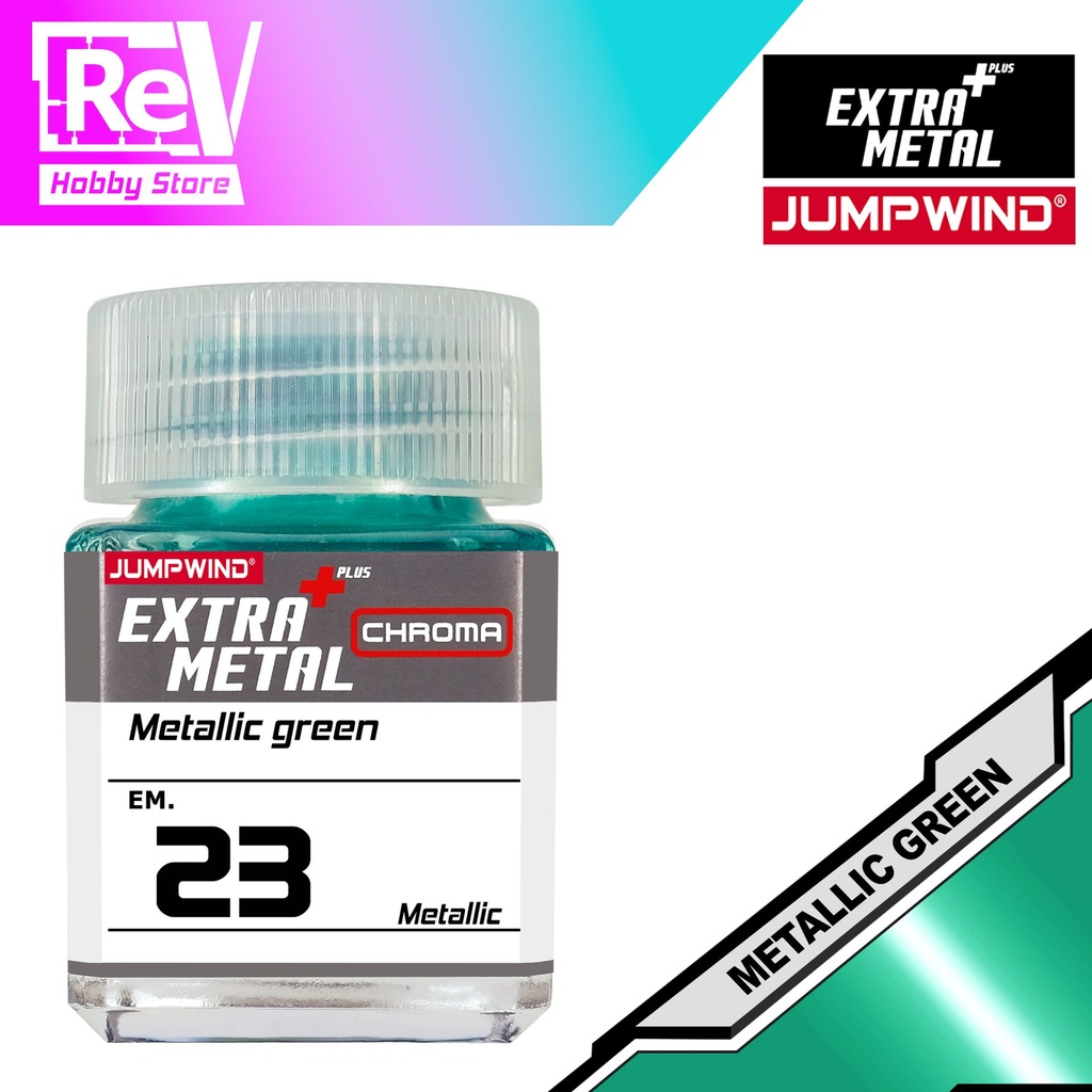 JUMPWIND EXTRA METAL CHROMA METALLIC GREEN EM23