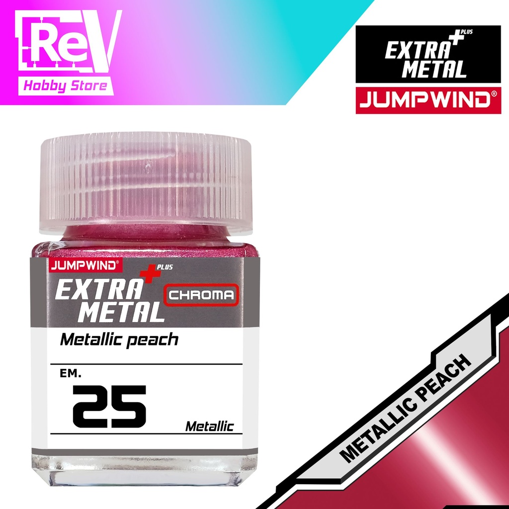 JUMPWIND EXTRA METAL CHROMA METALLIC PEACH EM25