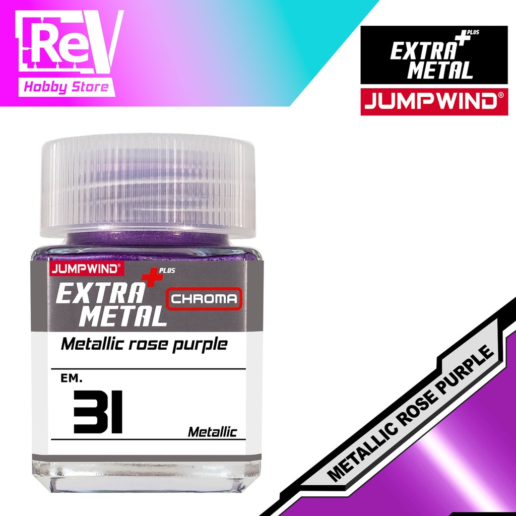 JUMPWIND EXTRA METAL CHROMA METALLIC ROSE PURPLE KIT EM31