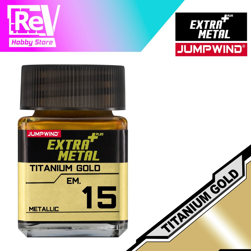 JUMPWIND EXTRA METAL TITANIUM GOLD METALLIC EM15