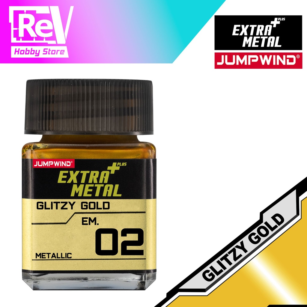 JUMPWIND EXTRA METALLIC GLITZY GOLD METALIC EM02