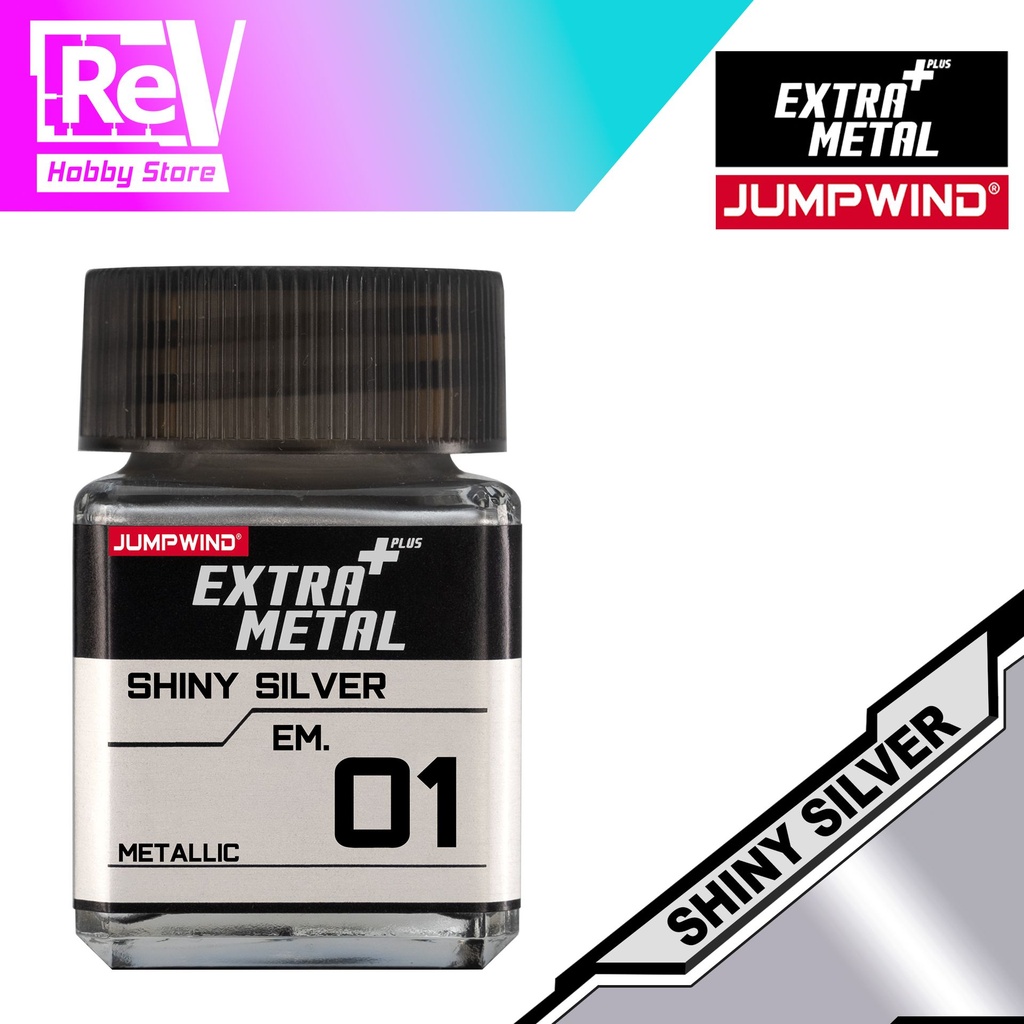 JUMPWIND EXTRA METALLIC SHINY SILVER METALIC EM01