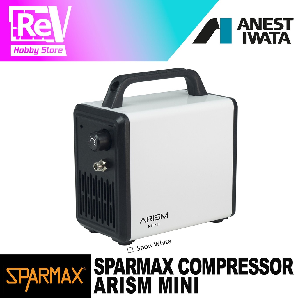 KOMPRESOR COMPRESSOR AIRBRUSH SPARMAX ARISM MINI WHITE